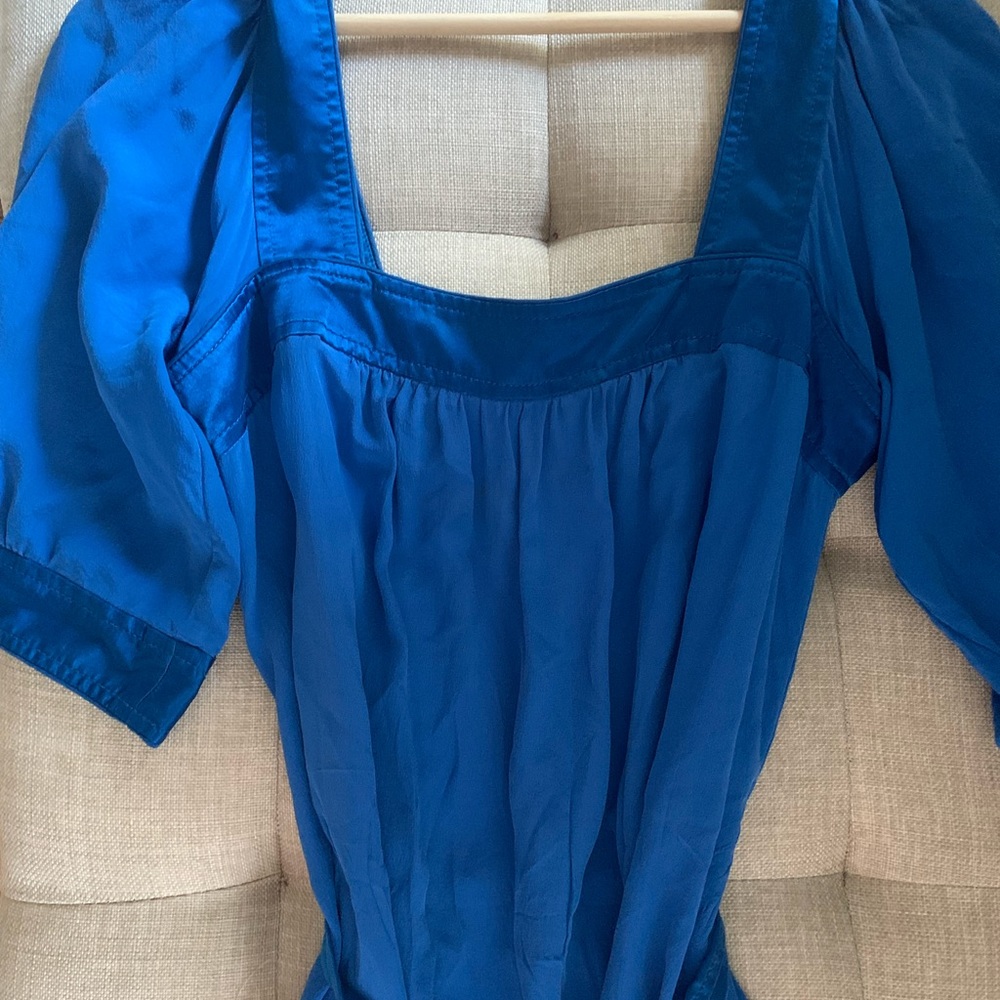 Banana republic blue dress